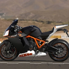 frame, KTM RC8, Orange