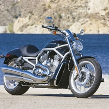 Harley Davidson V-Rod, radiator