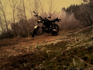 Engine, german, Simson S70