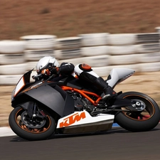 race, KTM RC8, track