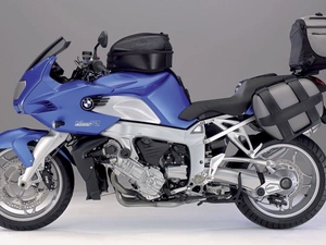 blue, BMW K1200R, trunks, motor-bike