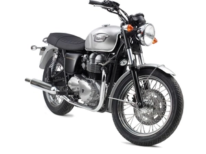 vintage, Triumph, driver, Mirrors, wheel, tires, sitting, light, silencer