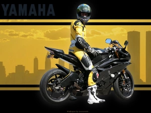 Alpinestars, black, Yamaha R1