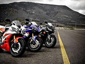 Yamaha R6, mountains, Three, vBulletin, Way